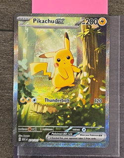 Pikachu EX 276/217 SIR Illustration Rare Pokemon Ascended Heroes Near Mint - Image 1