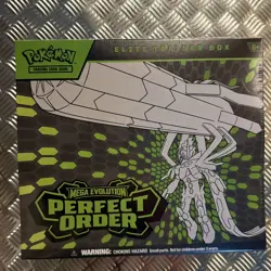 Pokemon TCG - Mega Evolution Perfect Order - ETB Elite Trainer Box SEALED - Image 1