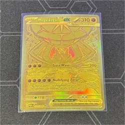 Mega Zygarde EX Gold Full Art Holo Pokemon TCG 124/088 - Image 1
