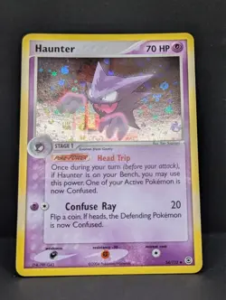 Haunter 34/112 FireRed & LeafGreen Reverse Holo Rare Pokemon TCG Nintendo NM - Image 3