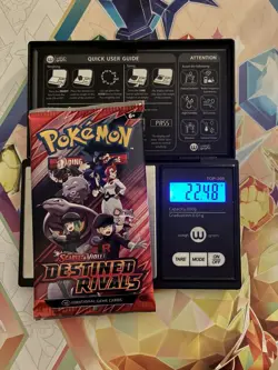 (VERY HEAVY) 22.48g Pokemon TCG Destined Rivals Booster Pack (SEALED)✅ - Image 1