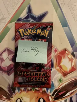 (VERY HEAVY) 22.48g Pokemon TCG Destined Rivals Booster Pack (SEALED)✅ - Image 2