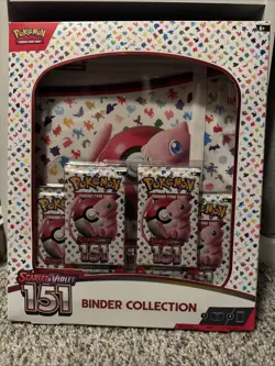 Pokemon Scarlet & Violet 151 Binder Collection Box Factory Sealed 820650853142 - Image 1