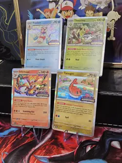 Pokemon Twilight Masquerade Stamped Pre-Release 115 116 117 118 Promo Set SVP NM - Image 3