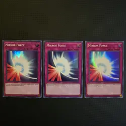 Yugioh Mirror Force x3 (DASA-EN059) Super Rare 1st Edition NM/M - Image 1