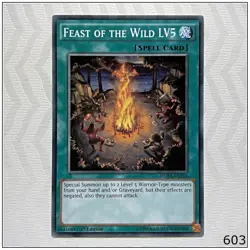 Feast of the Wild - LV5 - DUEA-EN056 - Common 1st Edition Yugioh - Image 1