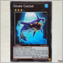 Shark Caesar - JOTL-EN049 - Common 1st Edition Yugioh - Image 1