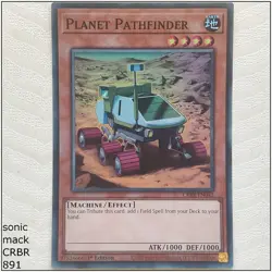 Planet Pathfinder - CRBR-EN042 - Super Rare 1st Edition Yugioh - Image 1