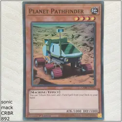 Planet Pathfinder - CRBR-EN042 - Super Rare 1st Edition Yugioh - Image 1