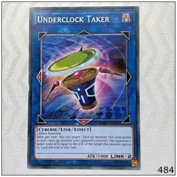 Underclock Taker - EXFO-EN039 - Common 1st Edition Yugioh - Image 1