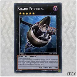 Shark Fortress - LTGY-EN048 - Common 1st Edition Yugioh - Image 1