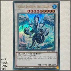 Trishula, Dragon of the Ice Barrier - RA02-EN026 - 1st Edition Yugioh - Image 1