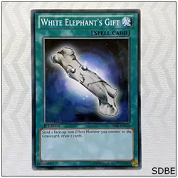 White Elephant's Gift - SDBE-EN026 - Common 1st Edition Yugioh - Image 1