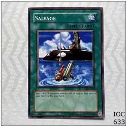 Salvage - IOC-096 - Common Unlimited Yugioh - Image 1