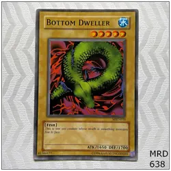 Bottom Dweller - MRD-039 - Common Unlimited Yugioh - Image 1