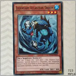 Legendary Atlantean Tridon - MP14-EN019 - Common 1st Edition Yugioh - Image 1