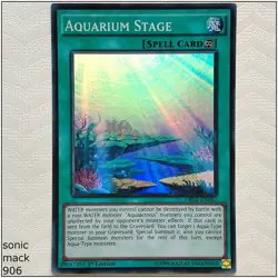 Aquarium Stage - DRL2-EN042 - Super Rare 1st Edition Yugioh - Image 1