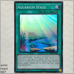 Aquarium Stage - DRL2-EN042 - Super Rare 1st Edition Yugioh - Image 1