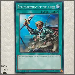 Reinforcement of the Army - WIRA-EN052 - Common 1st Edition Yugioh - Image 1