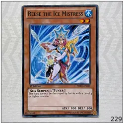 Reese the Ice Mistress - SDRE-EN020 - Common 1st Edition Yugioh - Image 1