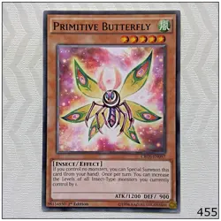 Primitive Butterfly - CROS-EN097 - Common 1st Edition Yugioh - Image 1