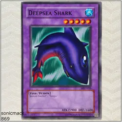 Deepsea Shark - MRD-038 - Common Unlimited Yugioh - Image 1