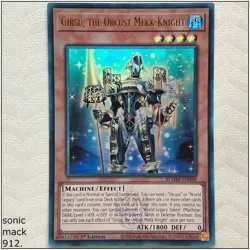 Girsu, the Orcust Mekk-Knight - BLMM-EN088 - Ultra Rare 1st Edition Yugioh - Image 1