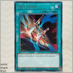 Cost Down - MAZE-EN055 - Rare 1st Edition Yugioh - Image 1