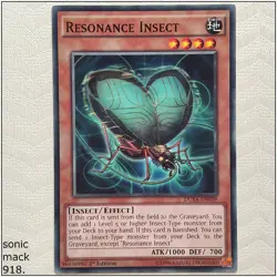 Resonance Insect - DUEA-EN039 - Common 1st Edition Yugioh - Image 1
