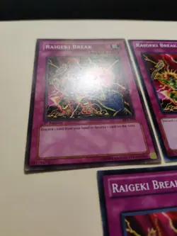 3x Raigeki Break YS11-EN037 Common 1st Edition LP - Image 3