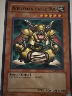HP/DMG Nobleman-Eater Bug - SOD-EN030 - Common - Unlimited Edition YuGiOh - Image 1