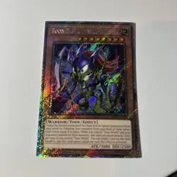 Toon Black Luster Soldier (Platinum Secret Rare) RA03-EN272 Quarter... - Image 3