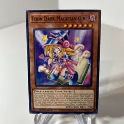 Yu-Gi-Oh! TCG Toon Dark Magician Girl Legendary Duelists 1st Edition LDS1-EN057 - Image 1