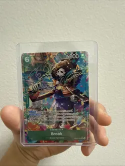 One Piece TCG Brook OP15-032 Alternate Art English Mint - Image 1