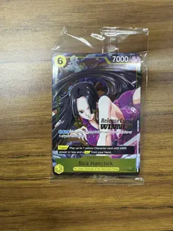 One Piece Boa Hancock Pre Release Event Winner P-115 Sealed Holo Stamp Op-15 - Image 1