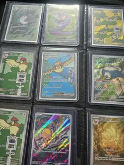 Pokemon TCG Binder Full of Pokemon Cards in English,, IRs, Holos Chase Cards - Image 4