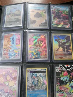 Pokemon TCG Binder Full of Pokemon Cards in English,, IRs, Holos Chase Cards - Image 5