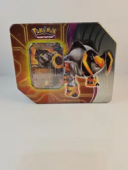 Pokemon Iron Boulder ex Tin Trading Card Games Paradox Destinies New Sealed - Image 1