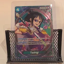 Bandai Tashigi EB03-018 SP Super Rare Foil 6000 Power One Piece Heroines Card - Image 1