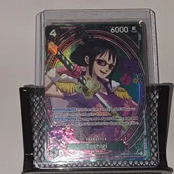 Bandai Tashigi EB03-018 SP Super Rare Foil 6000 Power One Piece Heroines Card - Image 2