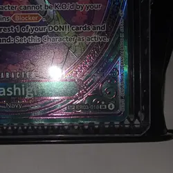 Bandai Tashigi EB03-018 SP Super Rare Foil 6000 Power One Piece Heroines Card - Image 3