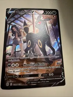 Pokemon TCG Umbreon V TG22/TG30 Ultra Rare Art Brilliant Stars Card - Image 1