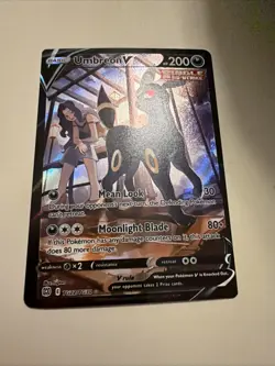 Pokemon TCG Umbreon V TG22/TG30 Ultra Rare Art Brilliant Stars Card - Image 3