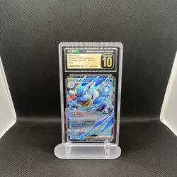 Blastoise ex CGC 10 Double Rare Holo Sv2a: Pokemon Card 151 009/165 Japanese - Image 1