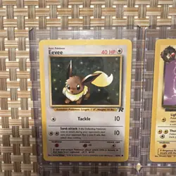 Pokemon Team Rocket Eevee & Dark Evolutions TCG Card Lot Wizards of the Coast NM - Image 2