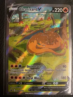 Charizard V SWSH260 SWSH: Sword & Shield Promo Cards Holo - Image 1
