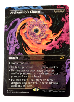 Archenemy's Charm (Borderless) - Edge of Eternities (EOE) - EN - R 0307 - Image 1