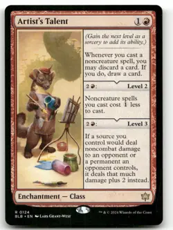 Artist's Talent #124 (NM) Bloomburrow BLB Magic MTG - Image 1