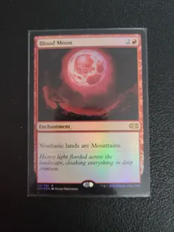 Magic the Gathering NM Blood Moon Double Masters Foil - Image 1