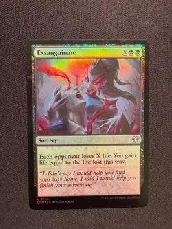 EXSANGUINATE FOIL - Magic: The Gathering - NM/M - Image 1